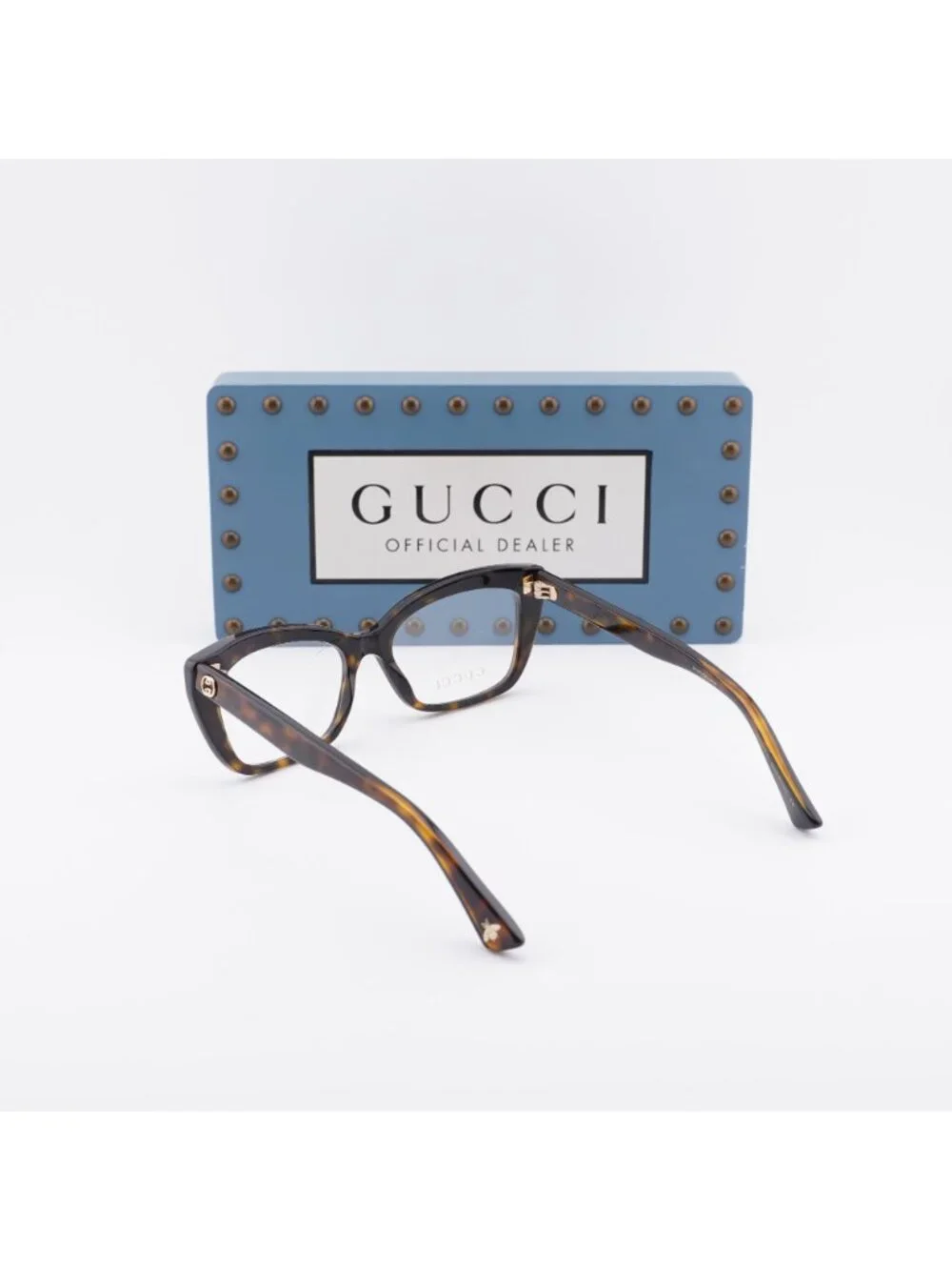 Gucci GG0165O 002 Cat Eye Eyeglasses 51mm – Havana